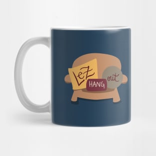 Lez Hang Out Logo Mug